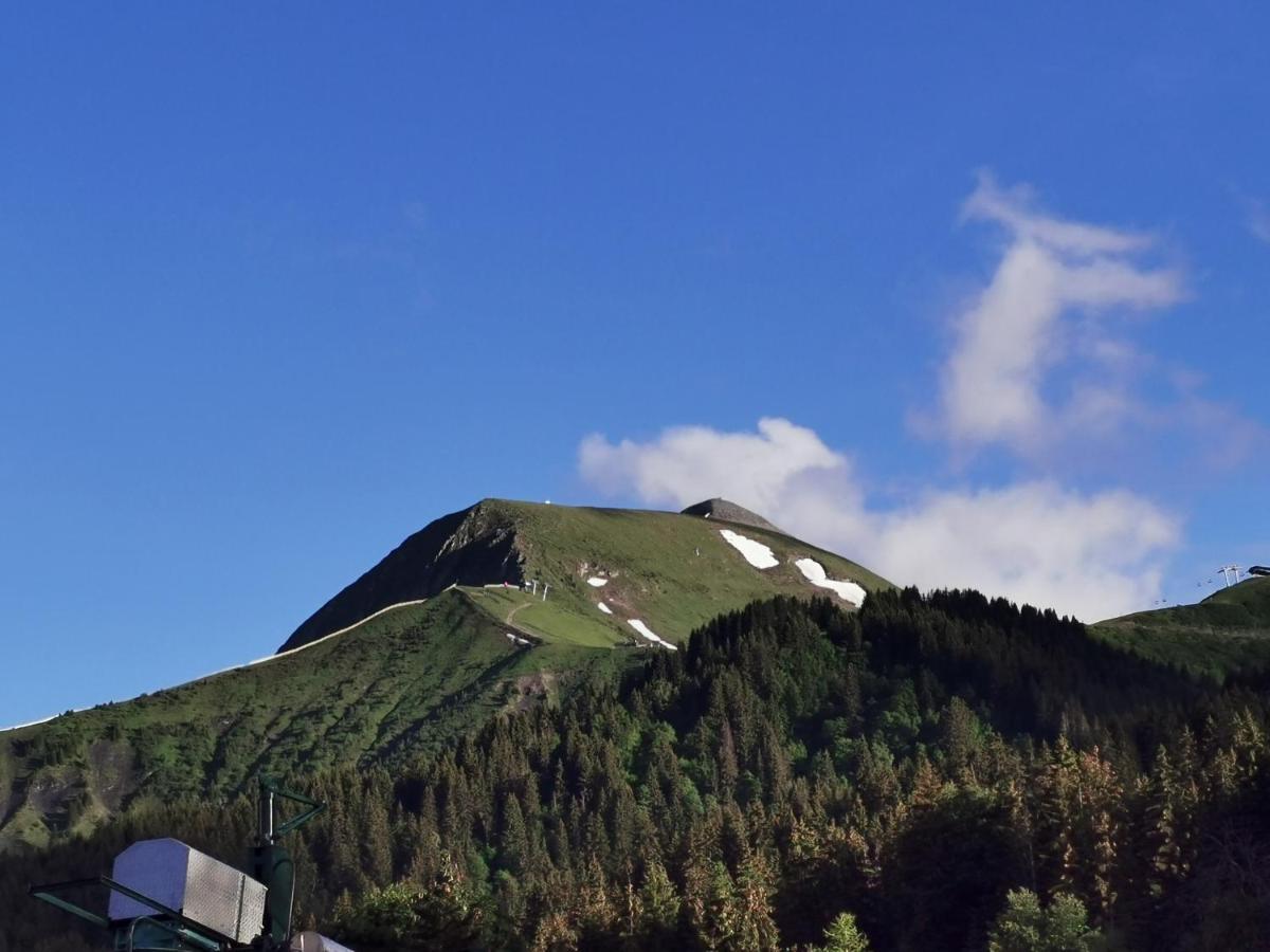 Apartamento Duo Des Alpages Vue Exceptionnelle Sur Le Mont Blc Saint-Gervais-les-Bains Exterior foto